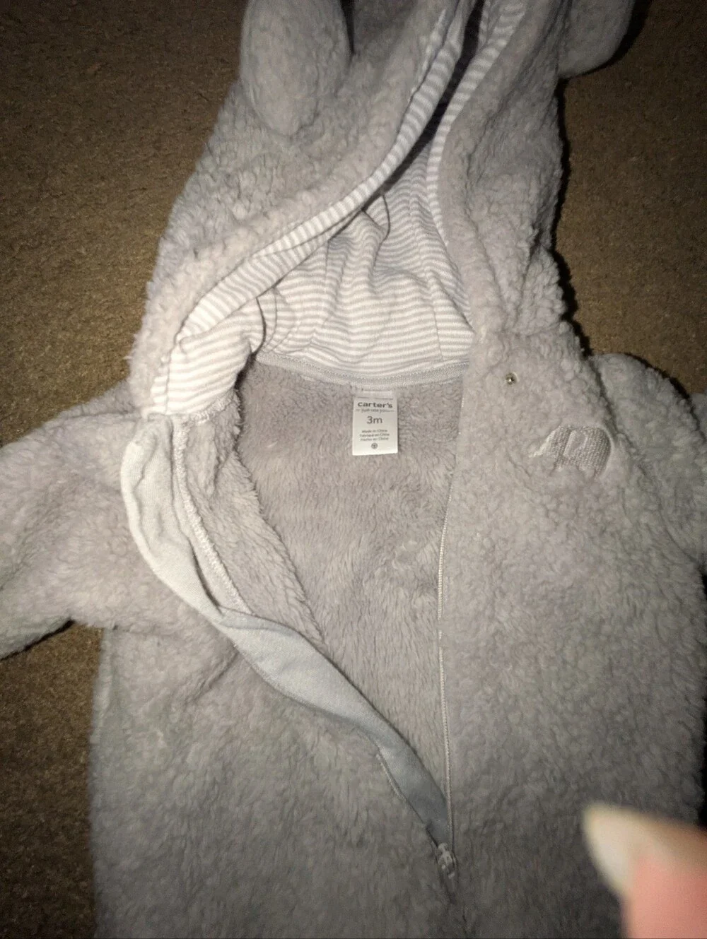 Carters soft gray